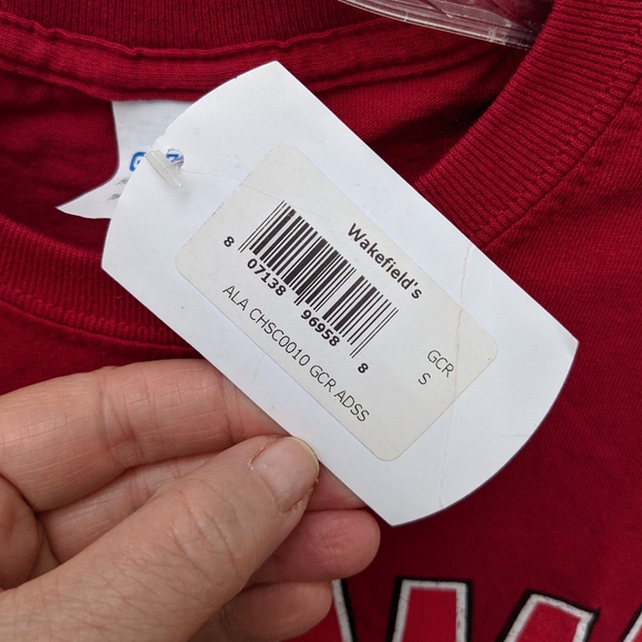 NEW University of Alabama Roll Tide Since 1831 Red Men's T-shirt Small NWT Game - Picture 4 of 6